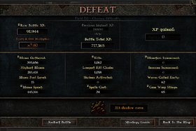 Defeat