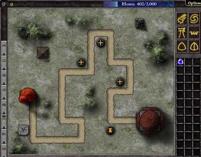 Gemcraft Chapter 0 Level 2 Map