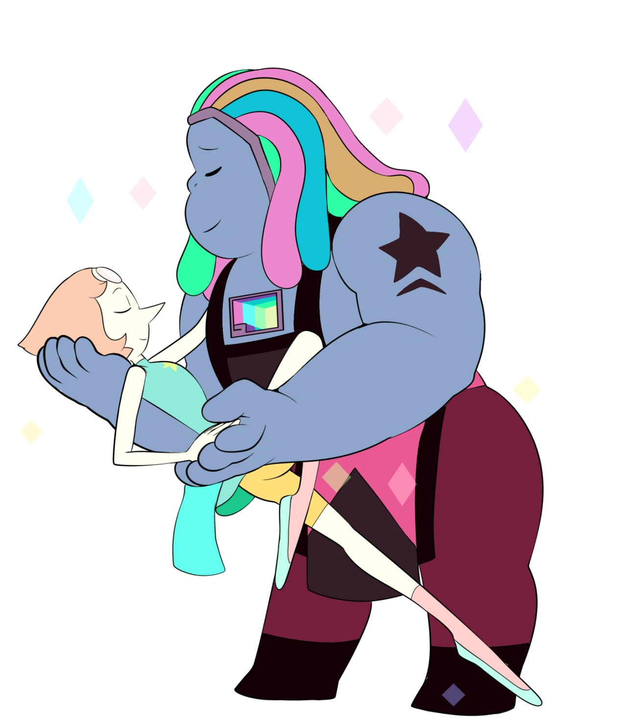 Image Pearl and Bismuth fusing.png GemCrust Wikia FANDOM powered