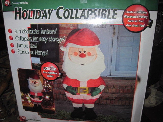 Image Gemmy 4 Stand Hangs Lighted Santa Collapsible File Gemmy 4 Stand Hangs Lighted Santa Collapsible Lawn Holiday Decor Jpg