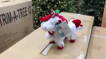 Shimmy Christmas Unicorn Gemmy Wiki Fandom