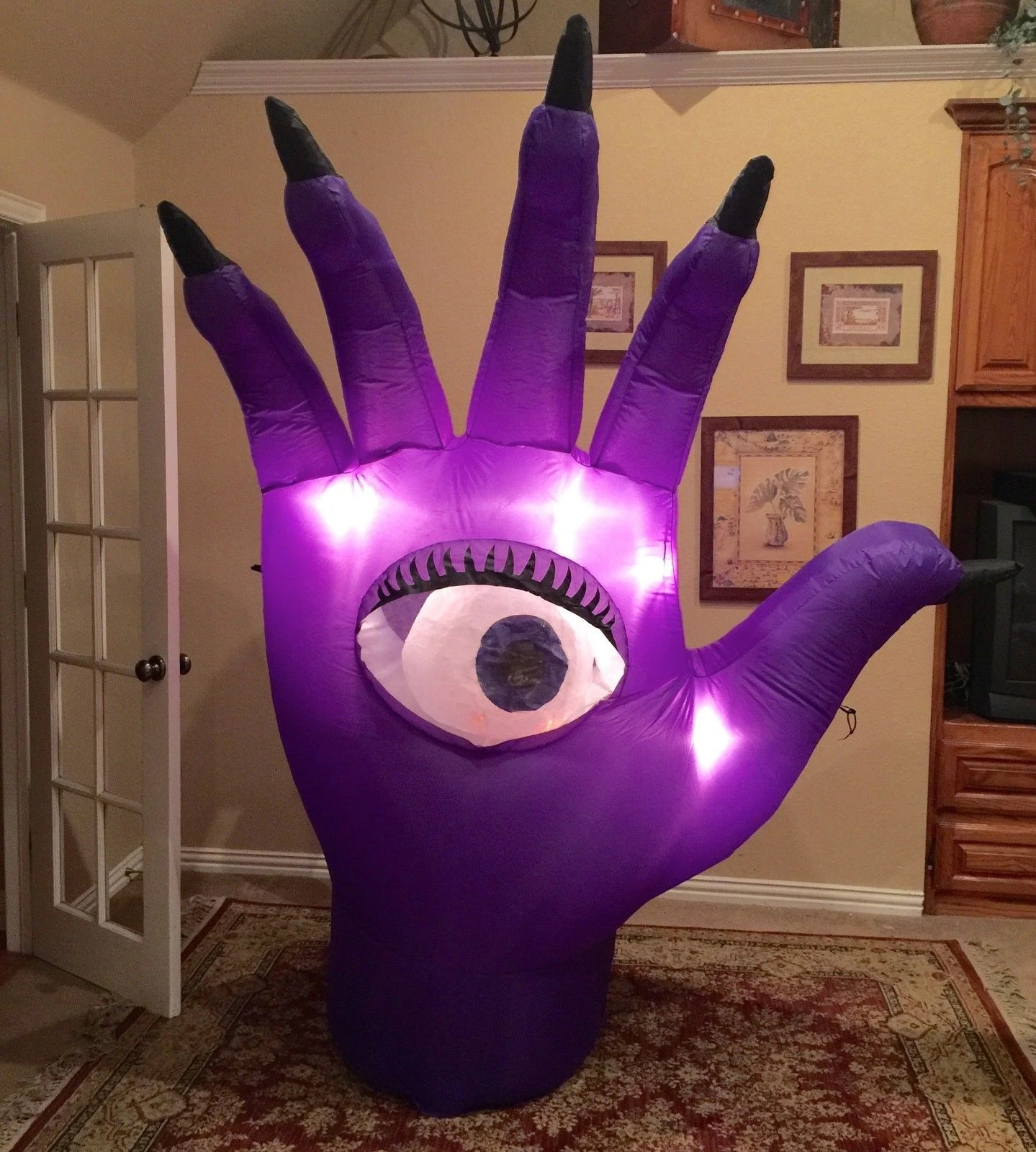 Image - Gemmy Prototype Halloween Scary Hand Inflatable Airblown.jpg