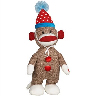 happy birthday sock monkey