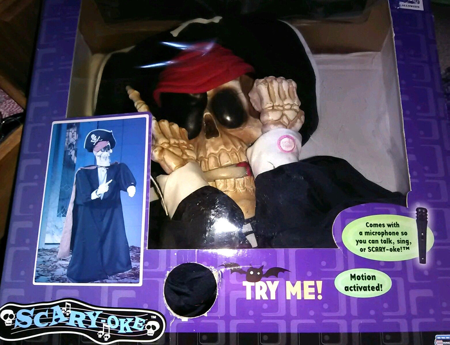 Scary Oke Pirate Skeleton Gemmy Wiki Fandom