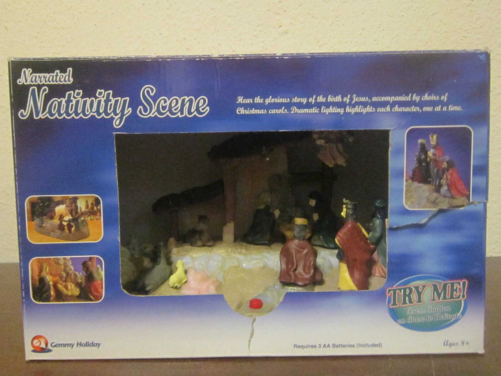 Narrated Nativity Scene Gemmy Wiki FANDOM powered by Wikia