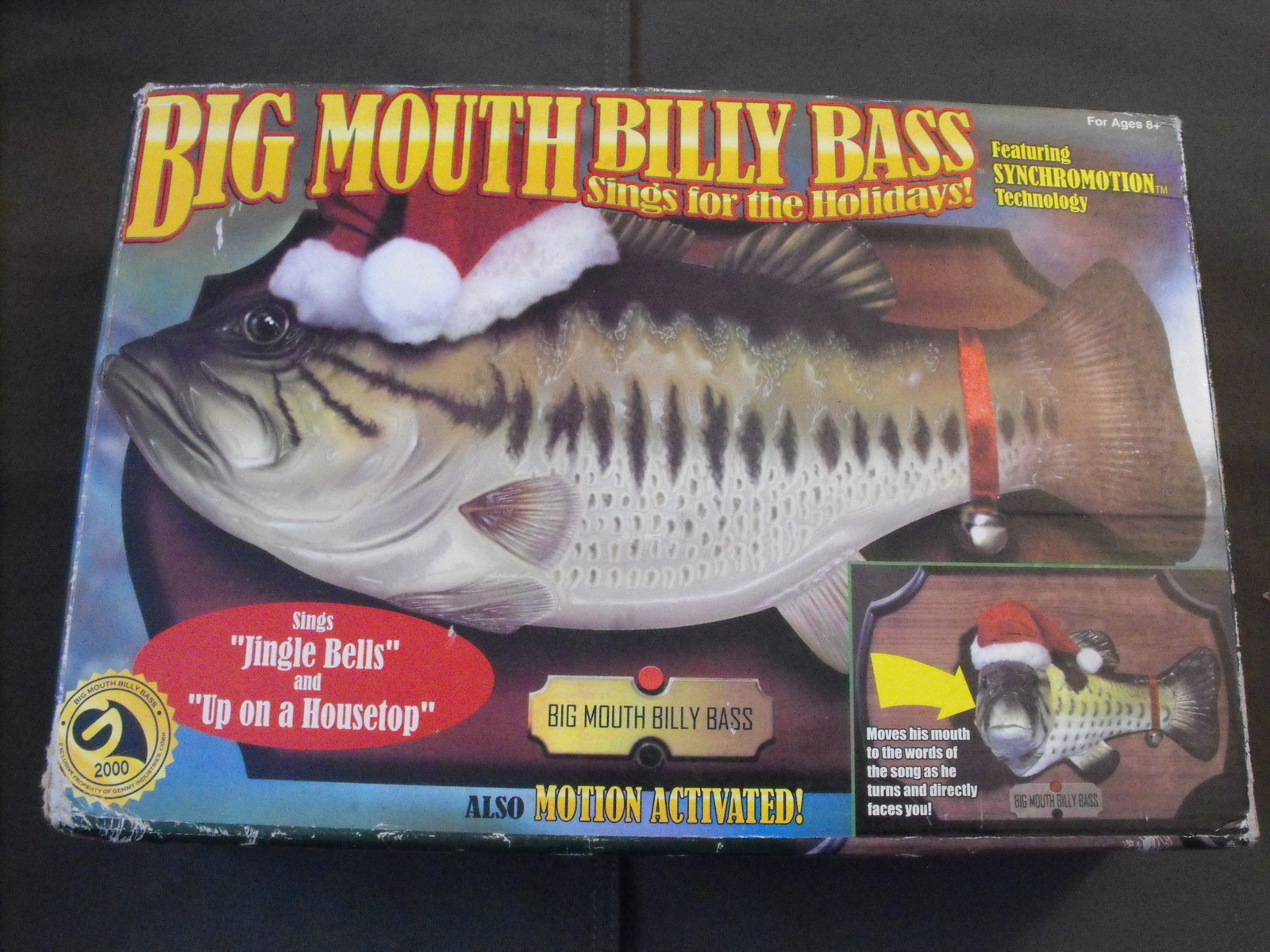 Image Big mouth billy bass sings for the holidays box.JPG Gemmy Wiki FANDOM powered by Wikia