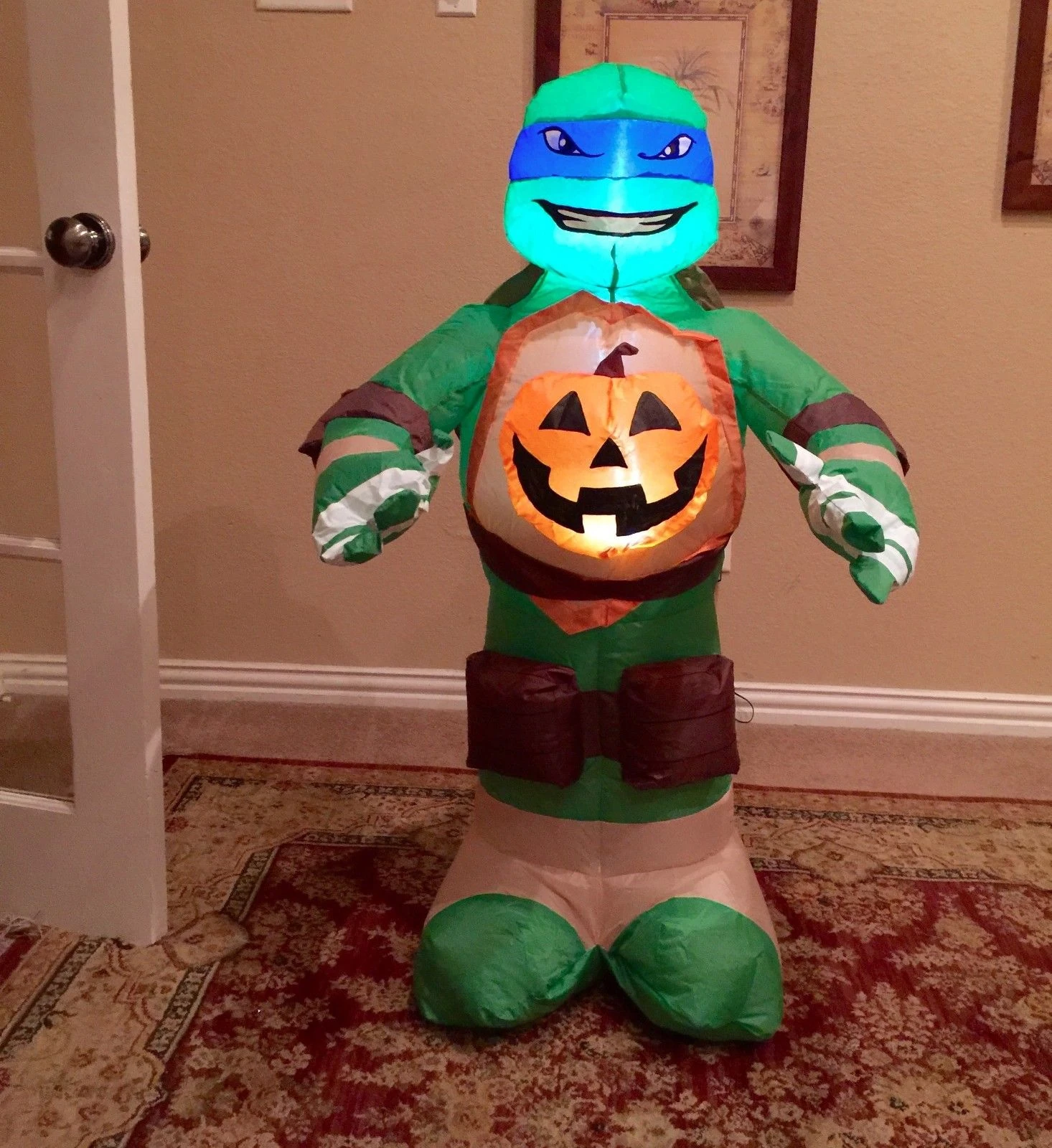 Image Gemmy Prototype Halloween Ninja Turtle with Pumpkin Inflatable Airblown.jpg Gemmy Wiki