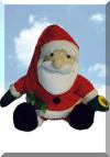 Dancing santa plush