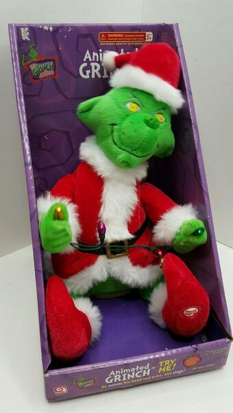 singing grinch doll