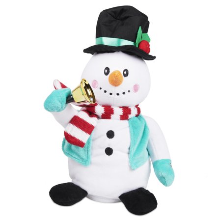 bell ringer snowman gemmy