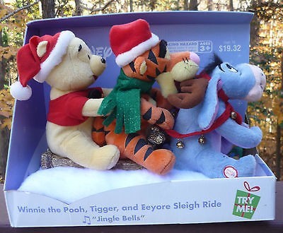 pooh tigger and eeyore sleigh ride gemmy wiki fandom powered