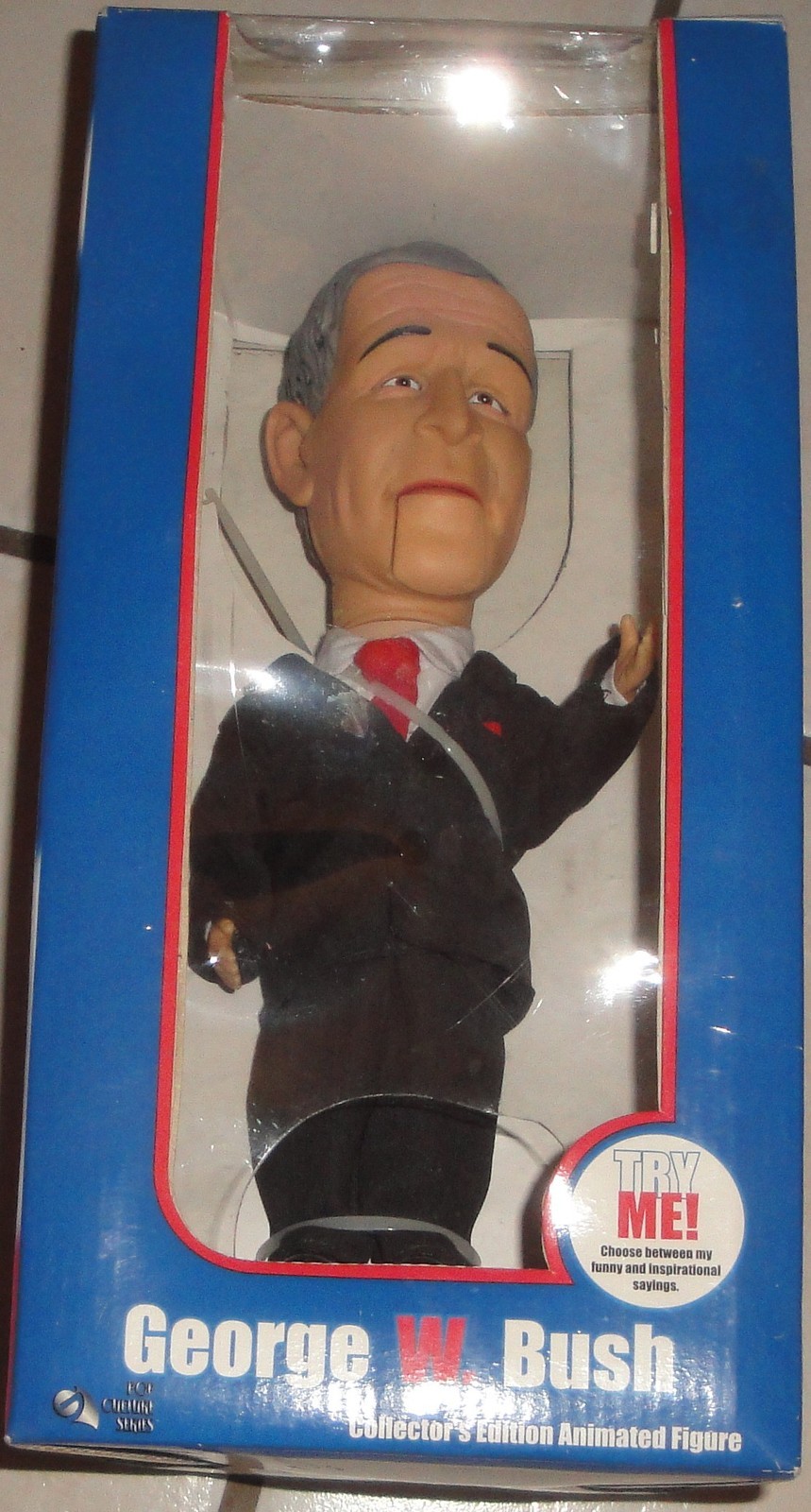 george w bush talking doll