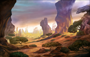Background Pridelands