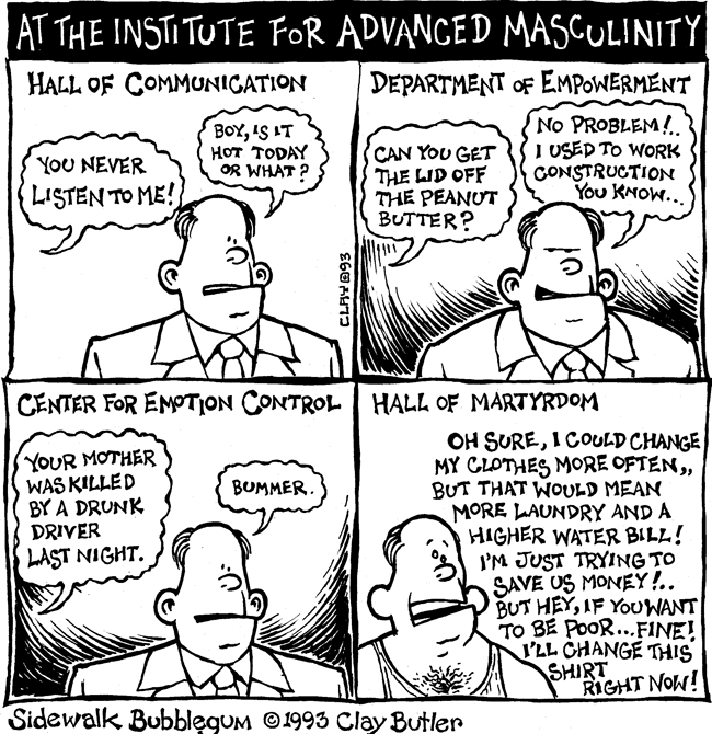 Masculinity Comic