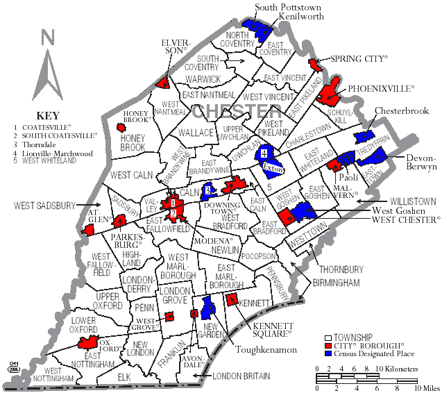 Chester County, Pennsylvania Familypedia FANDOM powered by Wikia