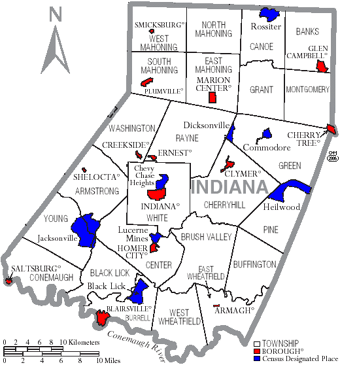 Indiana County Pennsylvania Familypedia Fandom