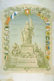 Gedenkblatt 1874