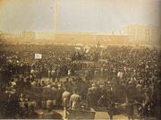 Chartist meeting, Kennington Common