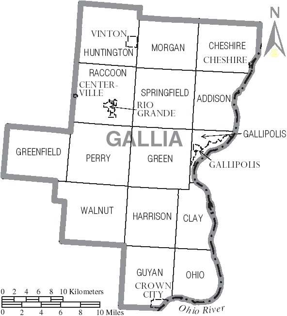 Gallia County, Ohio | Familypedia | FANDOM powered by Wikia