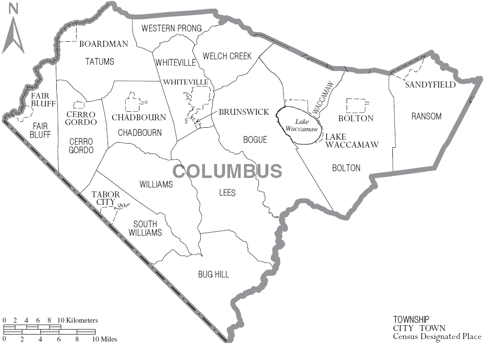 Columbus County, North Carolina Familypedia FANDOM powered by Wikia