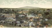 Bird's-eye View of Peterborough, NH