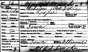 Iowa State Census.1915.Webster.Colfax-Messerly Howard