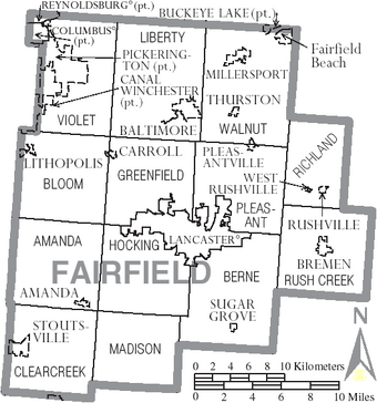 Liberty Township Fairfield County Ohio Familypedia Fandom