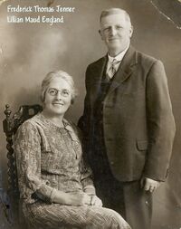 Jenner, Frederick Thomas & wife Lillian Maud England