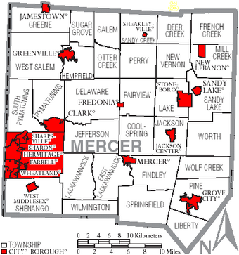 Mercer County Pennsylvania Familypedia Fandom