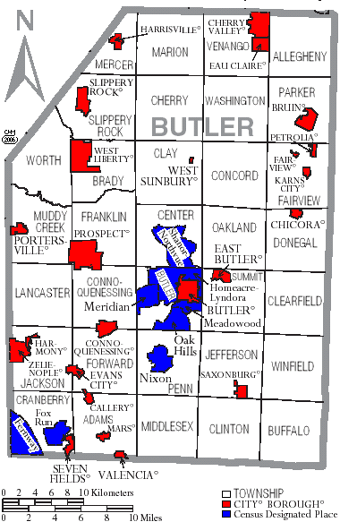 Butler County Pennsylvania Familypedia Fandom