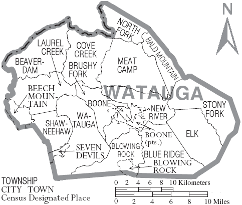 map of watauga county nc        <h3 class=