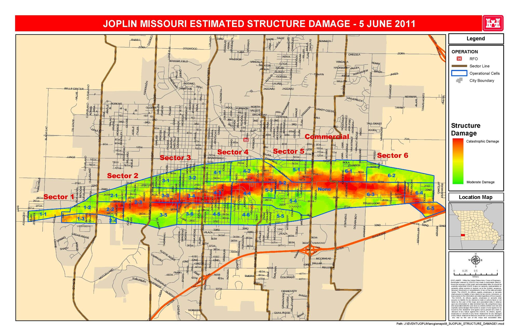 Image - Joplin-tornado-map.jpg | Familypedia | FANDOM powered by Wikia
