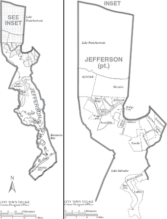 Jefferson Parish Louisiana Familypedia Fandom