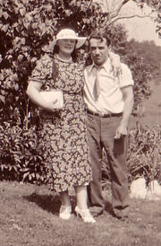 Nora Belle Conklin (1902-1963) and Ralph Freudenberg (1903-1980) on July 15, 1934 in Port Orange, New York