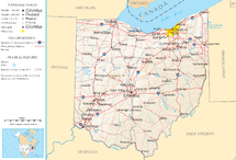 Map of Ohio NA