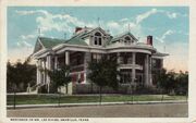 PostcardAmarilloTXHomeOfLeeBivins1919
