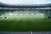 Stadion Wroclaw - trybuna wschodnia