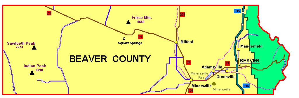 Beaver County, Utah | Familypedia | FANDOM powered by Wikia