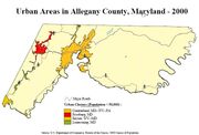 Allegany County Urban Areas