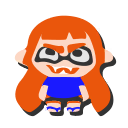 S2 Mem Cake Inkling Girl (Orange)