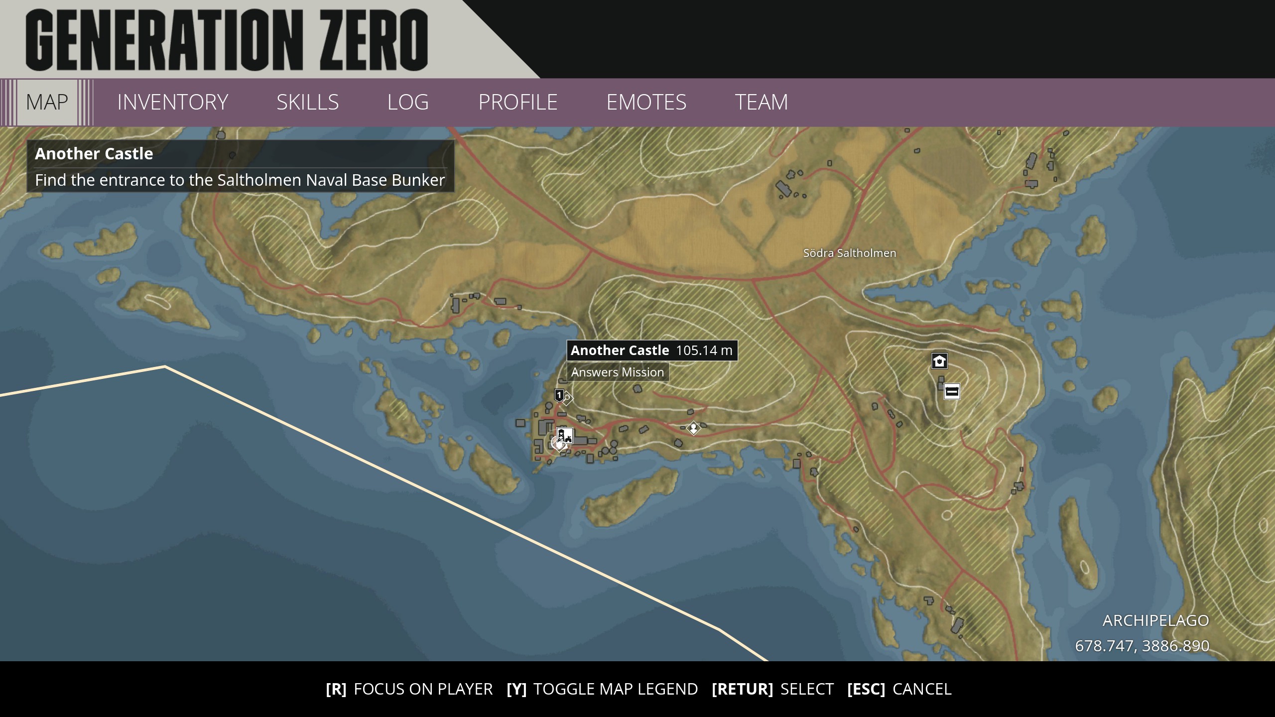 generation zero xbox map location