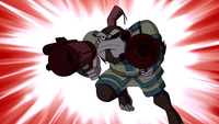 Bobo jumps into action
