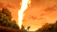 Anthony summons lightning
