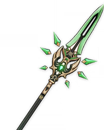 Primordial Jade Winged Spear Genshin Impact Wiki Fandom