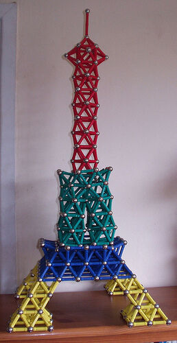 geomag eiffel tower