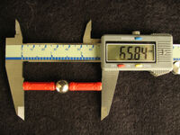Geomag rod ball interface dimension