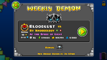 Bloodlust weekly