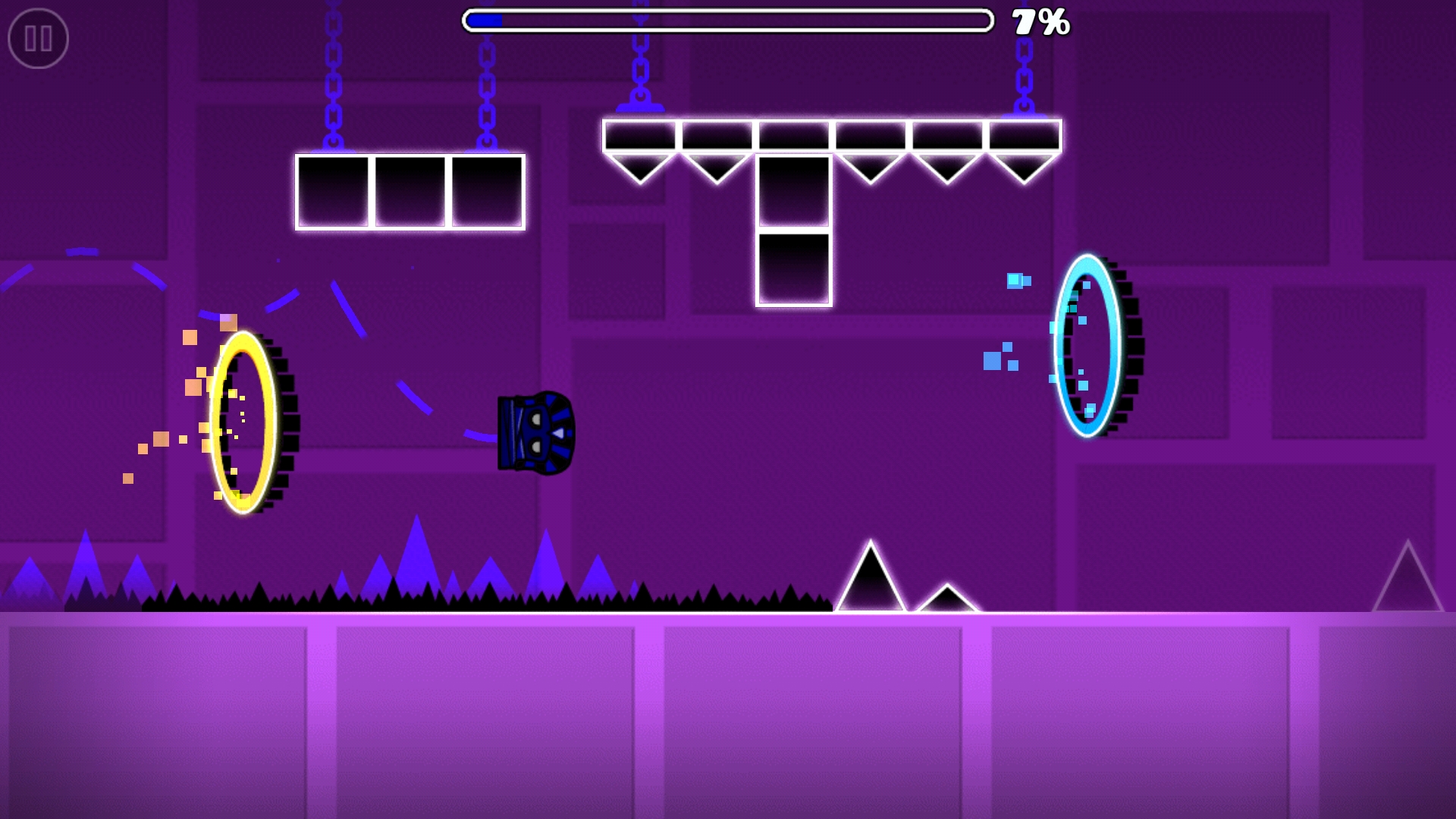 Игра geometry dash все уровни открыты