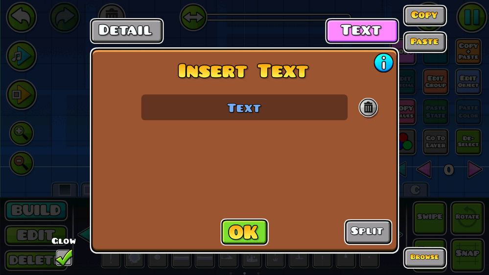 Geometry dash editor