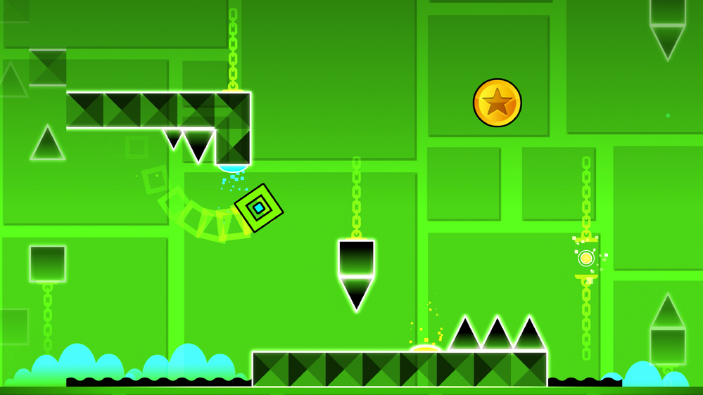 Прохождение geometry dash xstep